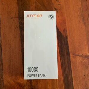 10000mAh White Portable Power Bank